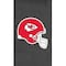 Dreamseat Silver Club Chair with Kansas City Chiefs Helmet Logo XZ7759002CHCDBK-PSNFL20072 - alternate 5